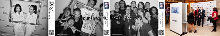 Image borne photobooth séminaire entreprise région cote d Azur