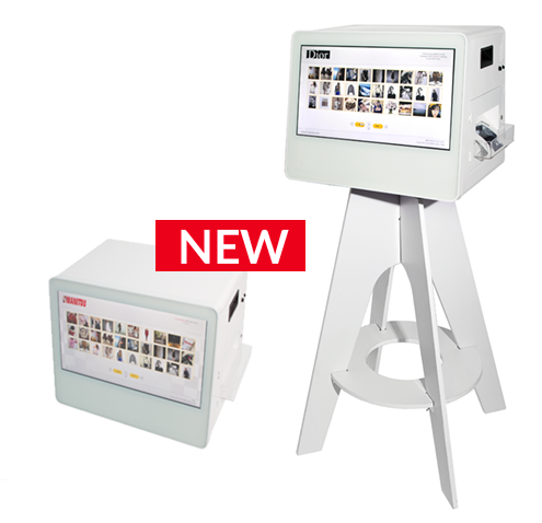 Connected and interactive Photo Booth, photo printer