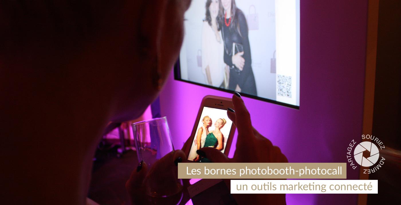 Les bornes photobooth digital connectées aux  réseaux sociaux