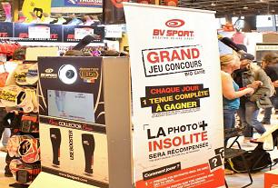 Animation photobooth sur stand de salon